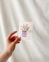 Apricot Nasturtium Mini Card